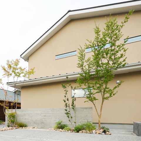 和モダンの外構施工事例