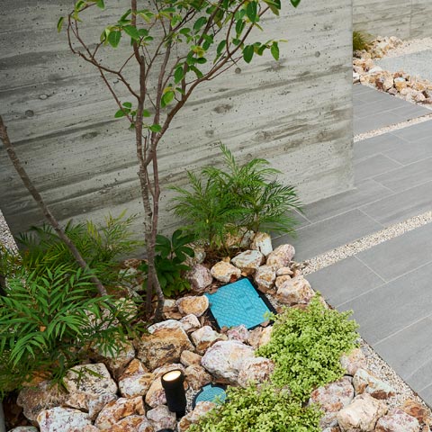 和モダンの外構施工事例