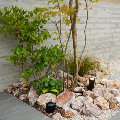 和モダンの外構施工事例