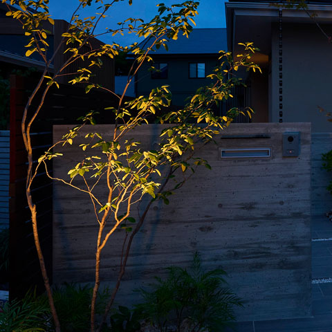 和モダンの外構施工事例