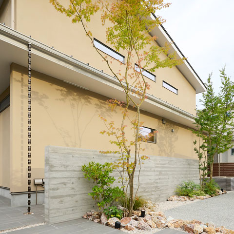 和モダンの外構施工事例