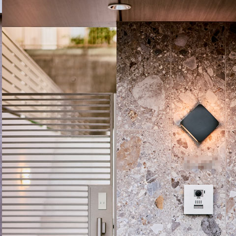 ラグジュアリーモダンの外構施工事例