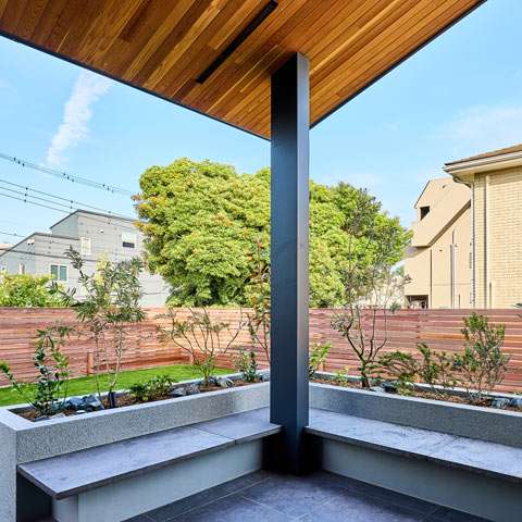 モダンリゾートの外構施工事例