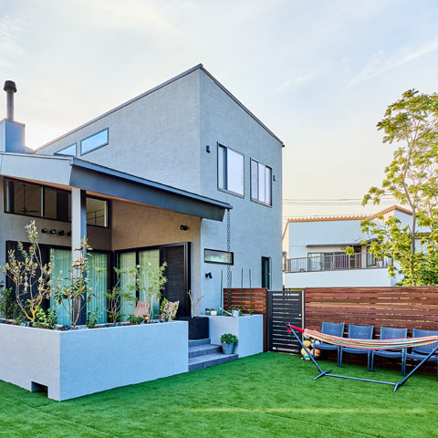 モダンリゾートの外構施工事例