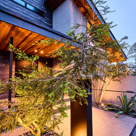 モダンリゾートの外構施工事例