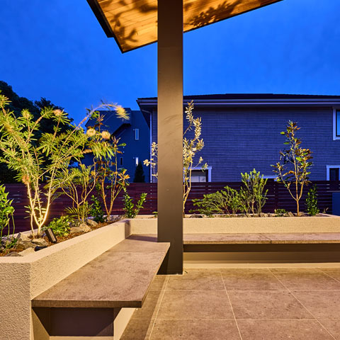 モダンリゾートの外構施工事例