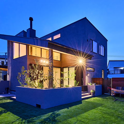 モダンリゾートの外構施工事例