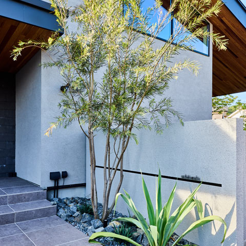 モダンリゾートの外構施工事例