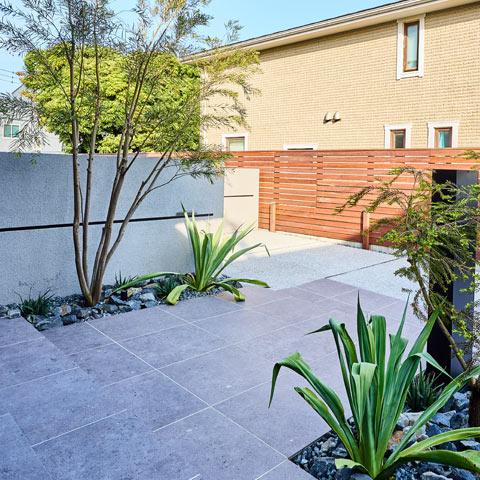 モダンリゾートの外構施工事例