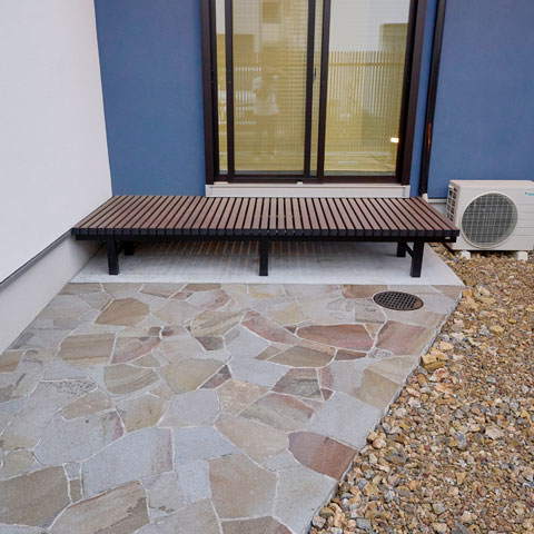 シンプルモダンの外構施工事例