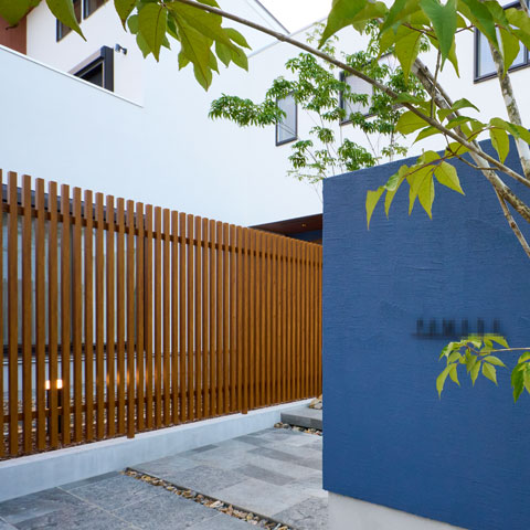 シンプルモダンの外構施工事例