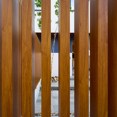 シンプルモダンの外構施工事例