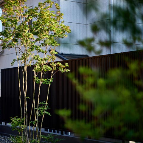 シンプルモダンの外構施工事例