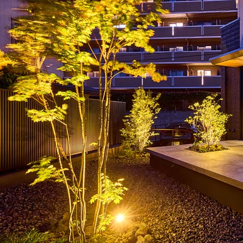 シンプルモダンの外構施工事例