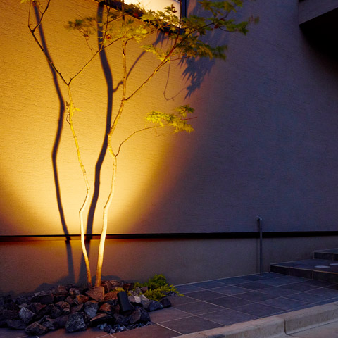 シンプルモダンの外構施工事例