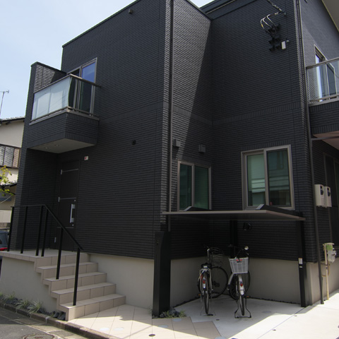 シンプルモダンの外構施工事例